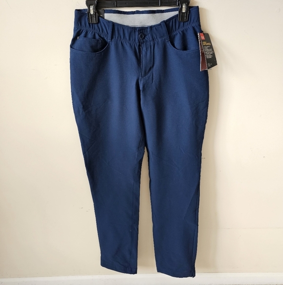 Under Armour Pants - NWT Navy Under Armour Coldgear Infrared Golf Pants Sz. 4